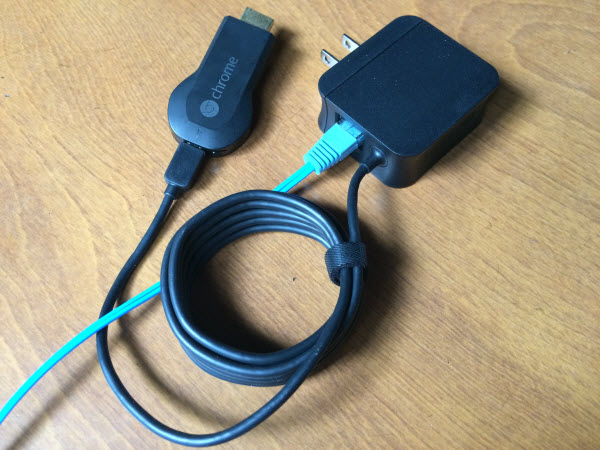 Chromecast用イーサネット アダプタセットアップイメージ1