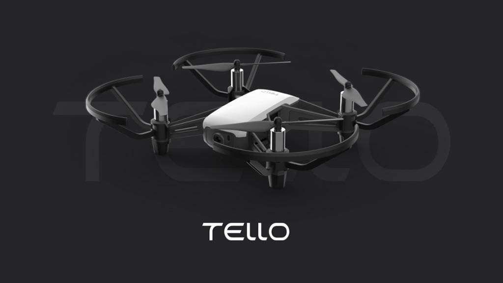 Shenzhen RYZE Tech Co.Ltd TELLOアプリ 起動画面です